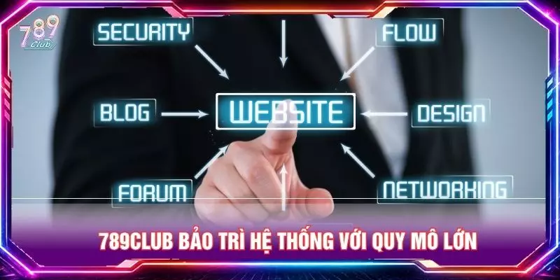 789club bảo trì hệ thống với quy mô lớn