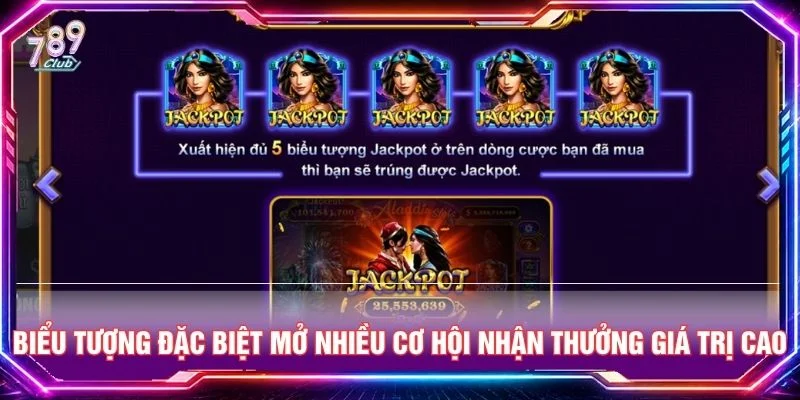 Biểu tượng đặc biệt mở nhiều cơ hội nhận thưởng giá trị cao