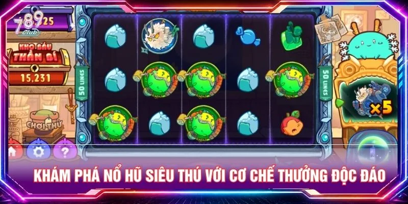 Khám phá nổ hũ siêu thú với cơ chế thưởng độc đáo