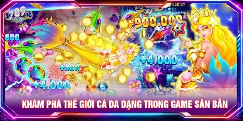 Khám phá thế giới cá đa dạng trong game săn bắn